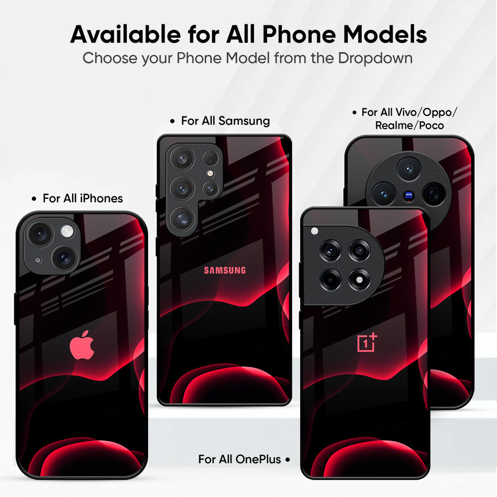 Red Thunder Glass Case