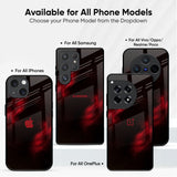 Pirouette Red Glass Case