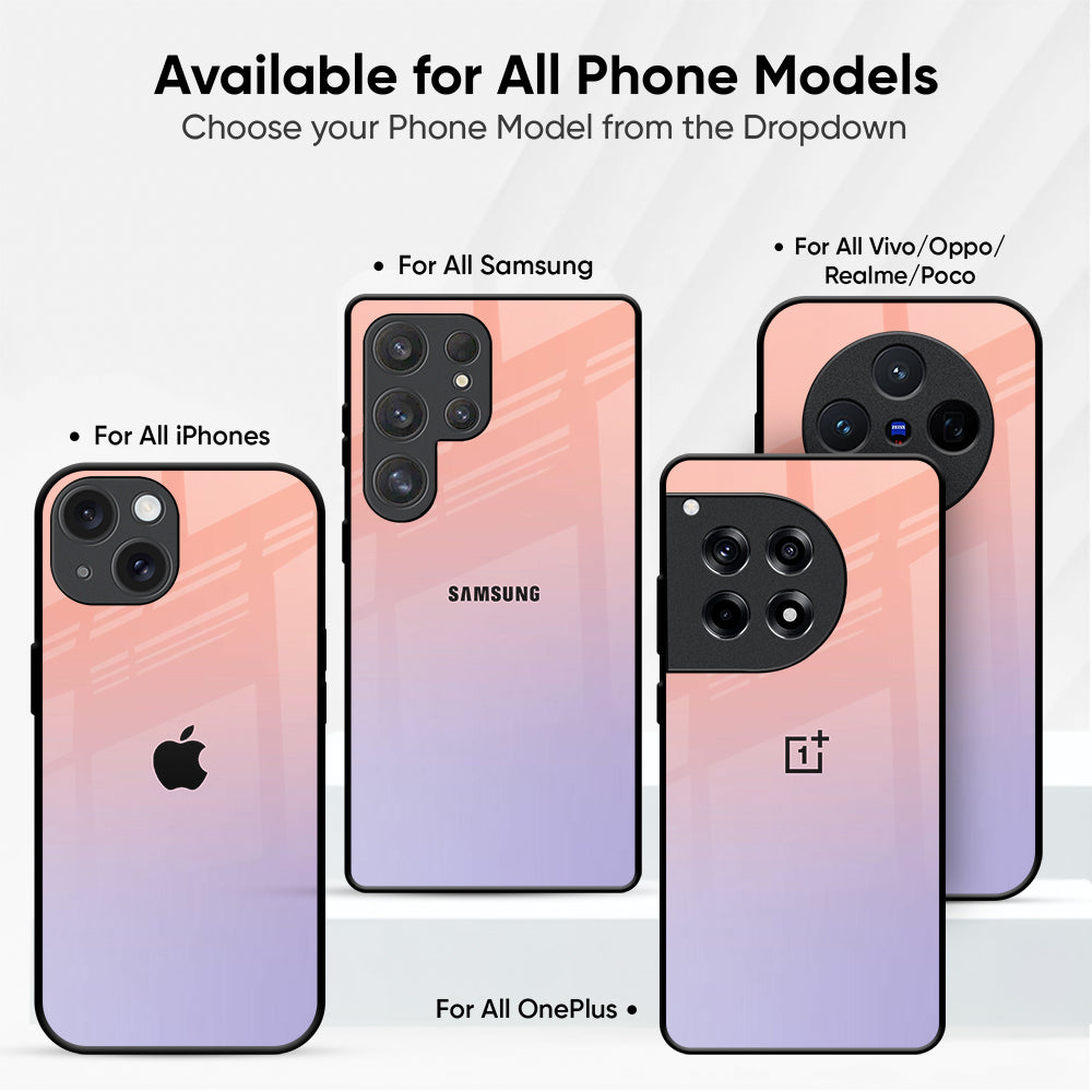 Dawn Gradient Glass Case