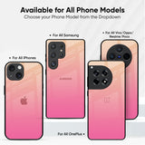 Pastel Pink Gradient Glass Case