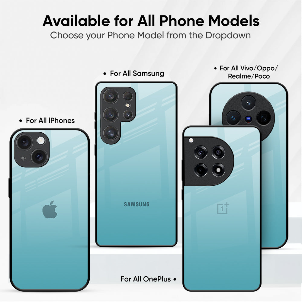 Arctic Blue Glass Case