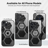 Hexagon Style Glass Case