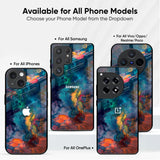 Colored Storm Glass Case