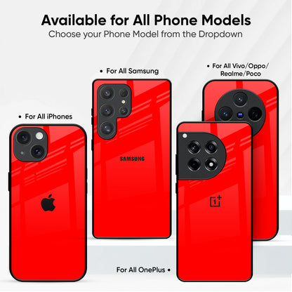 Blood Red Glass Case