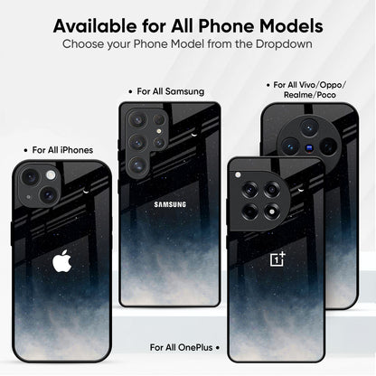 Aesthetic Sky Glass Case