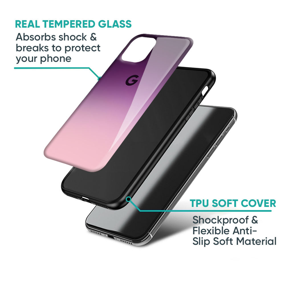 Purple Gradient Glass case for Google Pixel 9 Pro