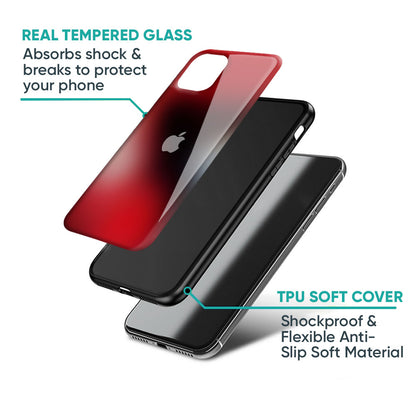 Red Garnet Glass Case for iPhone 16 Pro Max