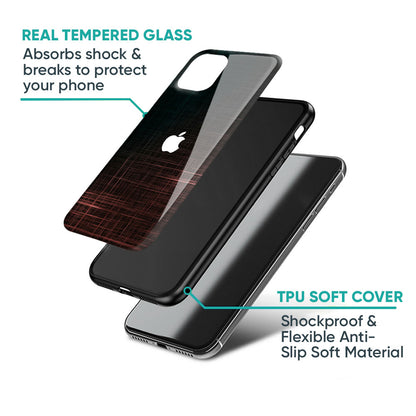 Wooden Mat Glass Case for iPhone 16 Pro Max