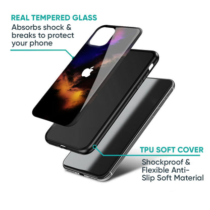 Danger Galaxy Glass Case for iPhone 16 Pro Max