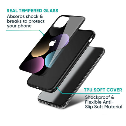 Color Icon Glass Case for iPhone 16 Pro Max
