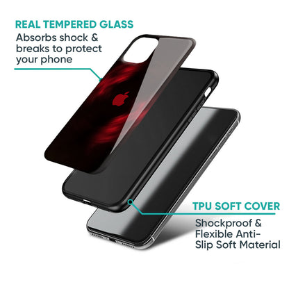 Pirouette Red Glass Case for iPhone 16 Pro Max