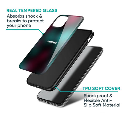 Dark Gradiant Glass Case for Samsung Galaxy M35 5G