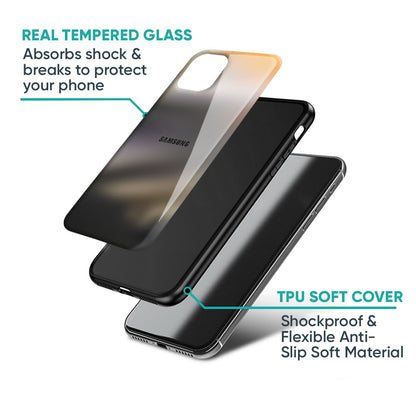 Minimalist Ombre Glass Case for Samsung Galaxy M35 5G