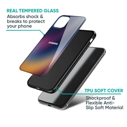 Strippy Ocean Glass Case for Samsung Galaxy M35 5G