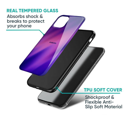 Pink Thunder Glass Case for Redmi Note 14 5G