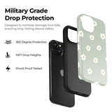 Mint Bloom Tough Case