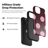 Plum Pink Dots