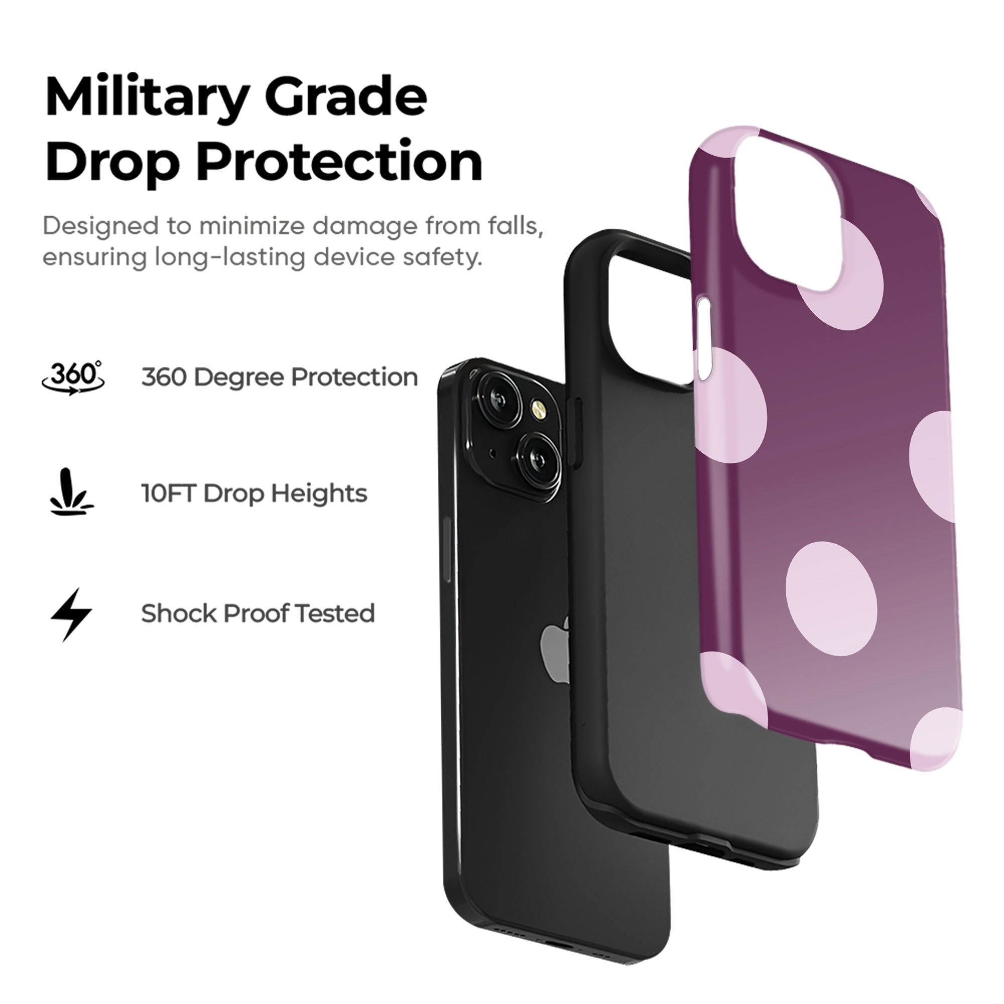 Purple Big Dots