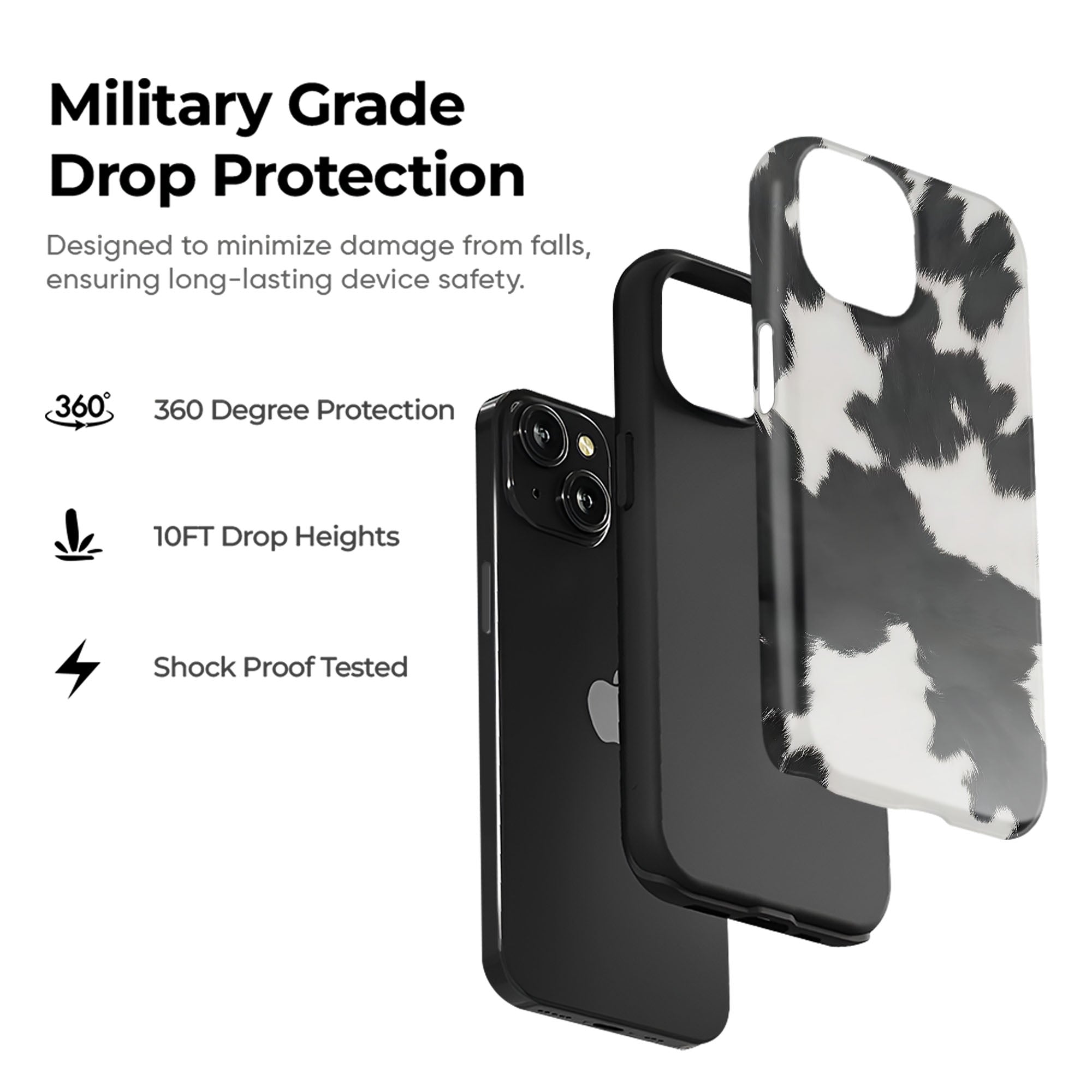 Monochrome Hide Tough Case