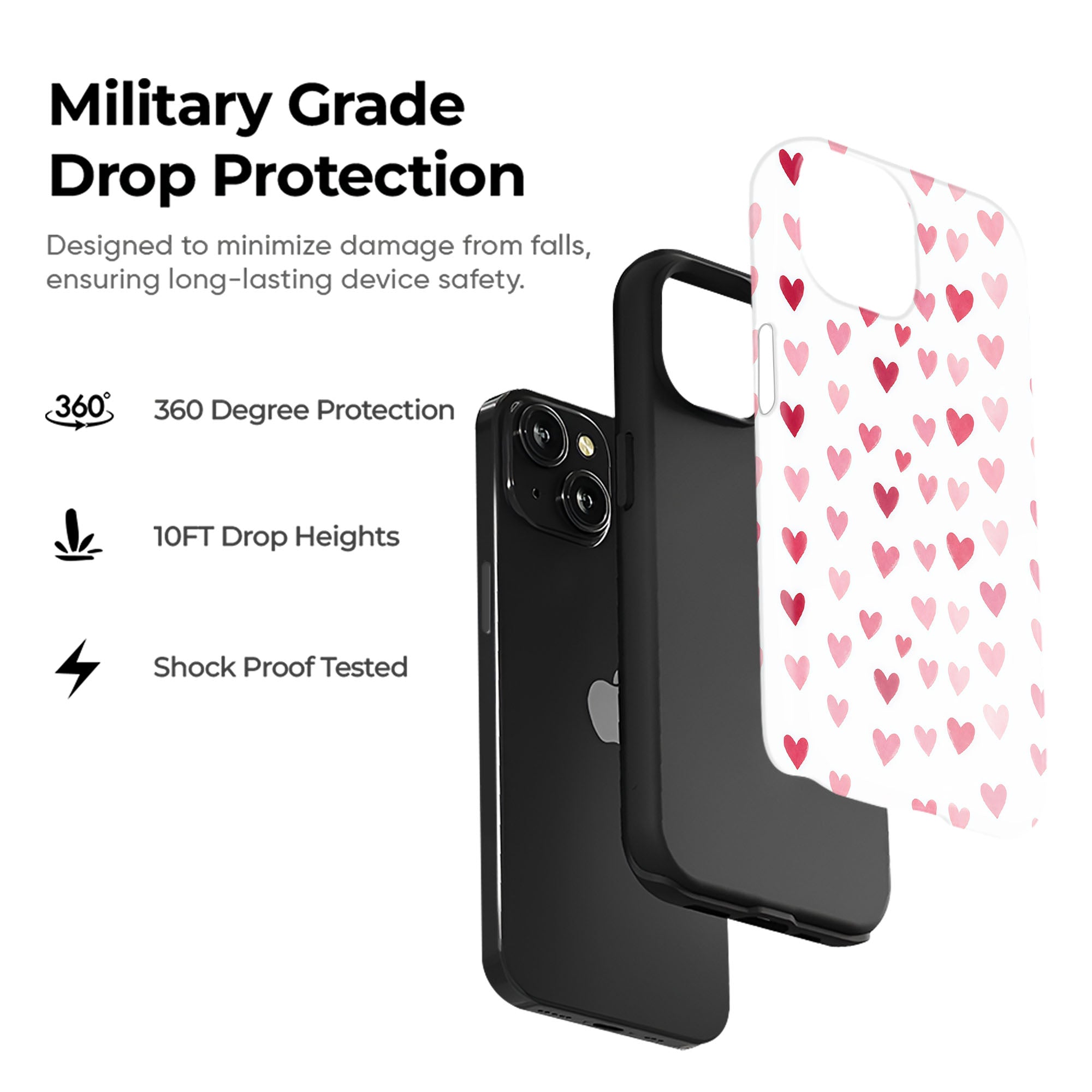 Pink Hearts Mini