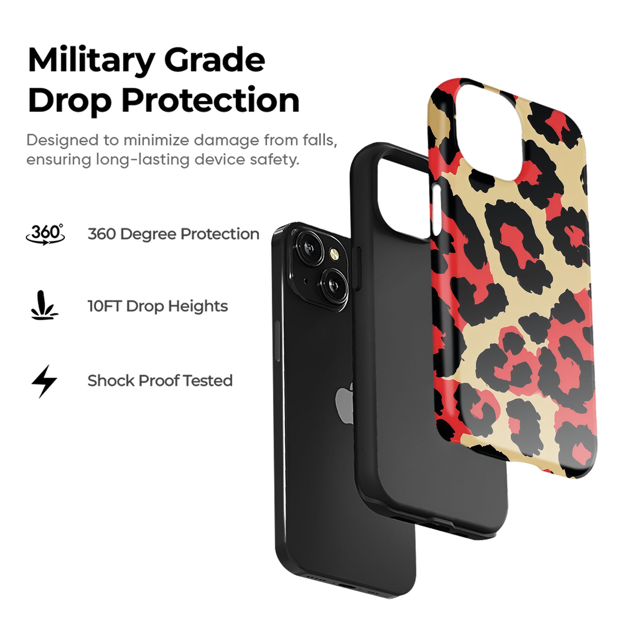 Red Leopard Print
