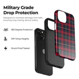 Plaid Latte Tough Case
