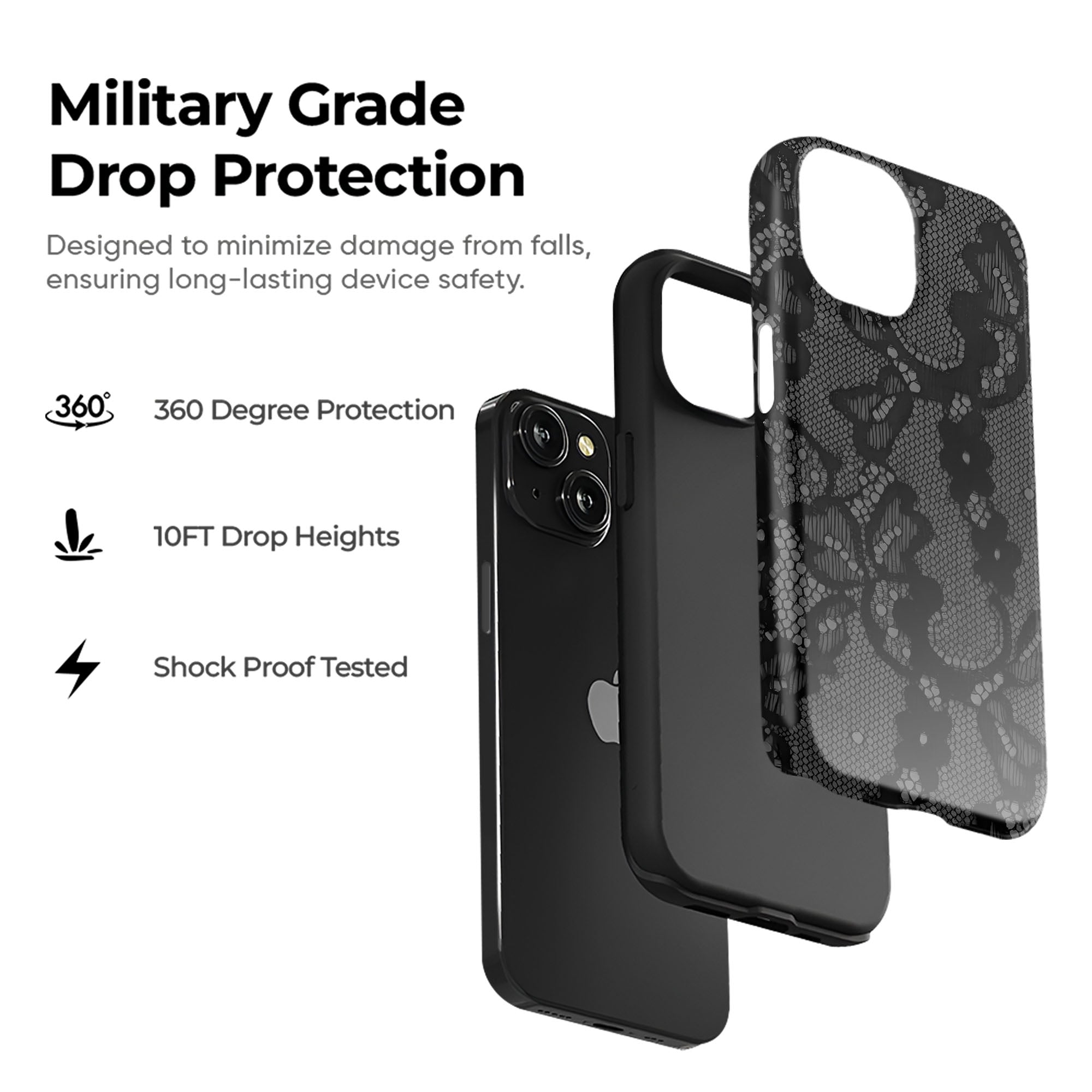 Midnight Lace Tough Case