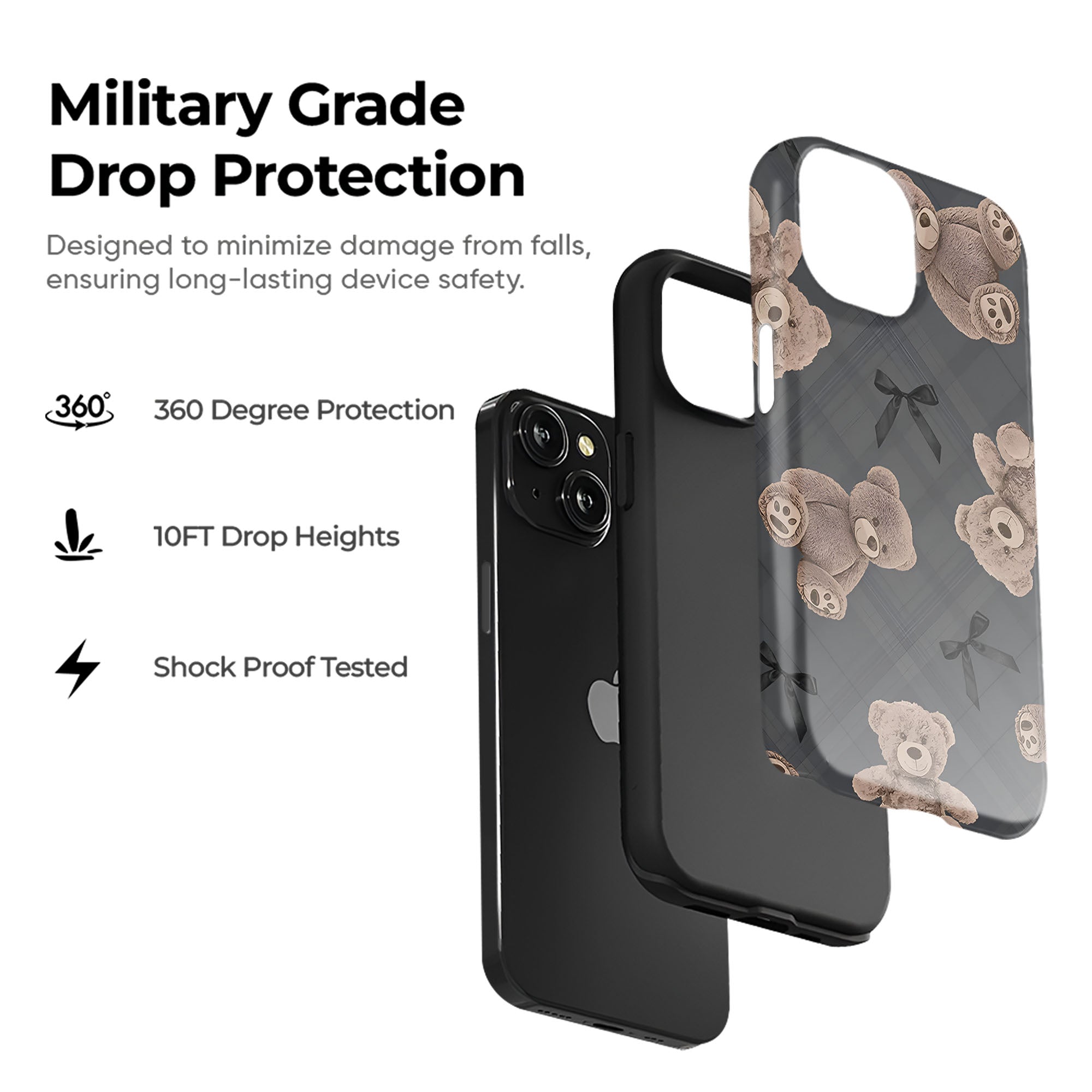 Teddy Noir Tough Case
