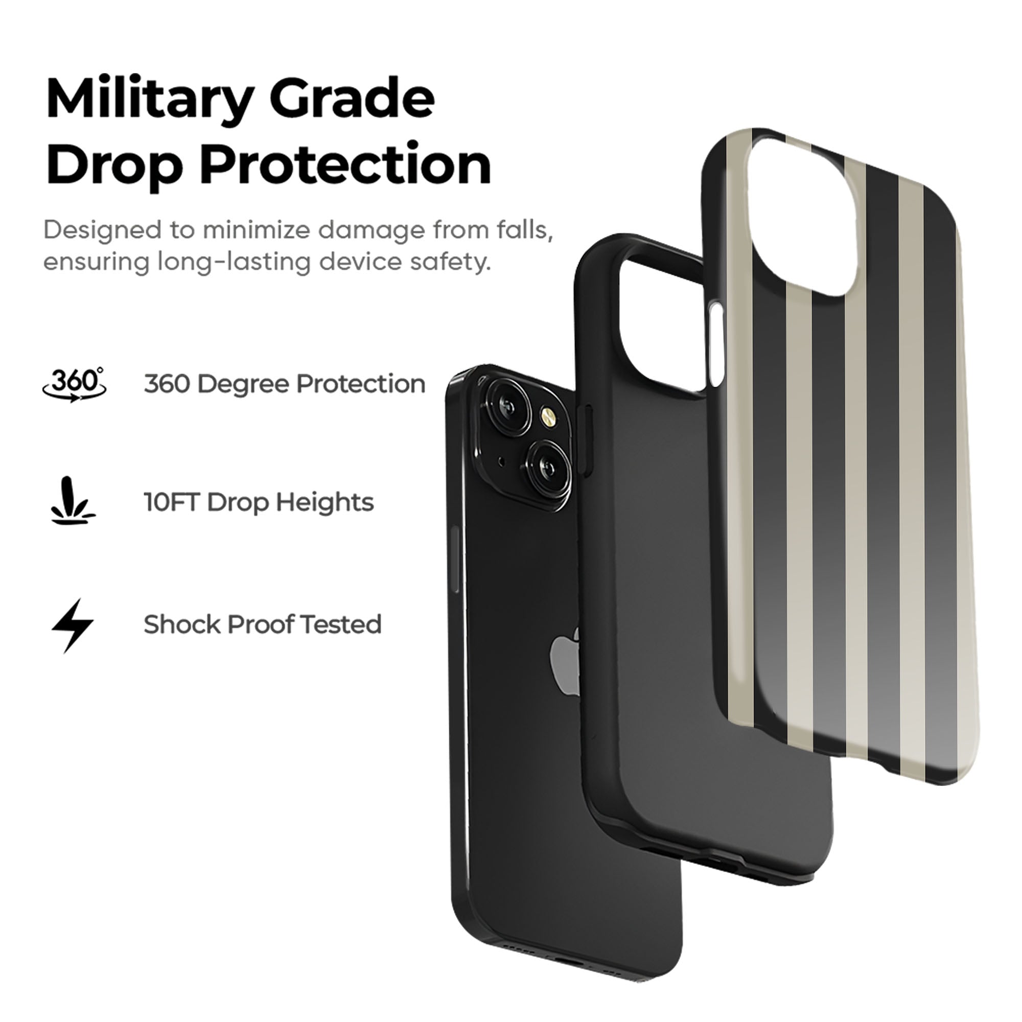 Deco Stripes Tough Case