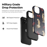 Cheetah Cherry Tough Case
