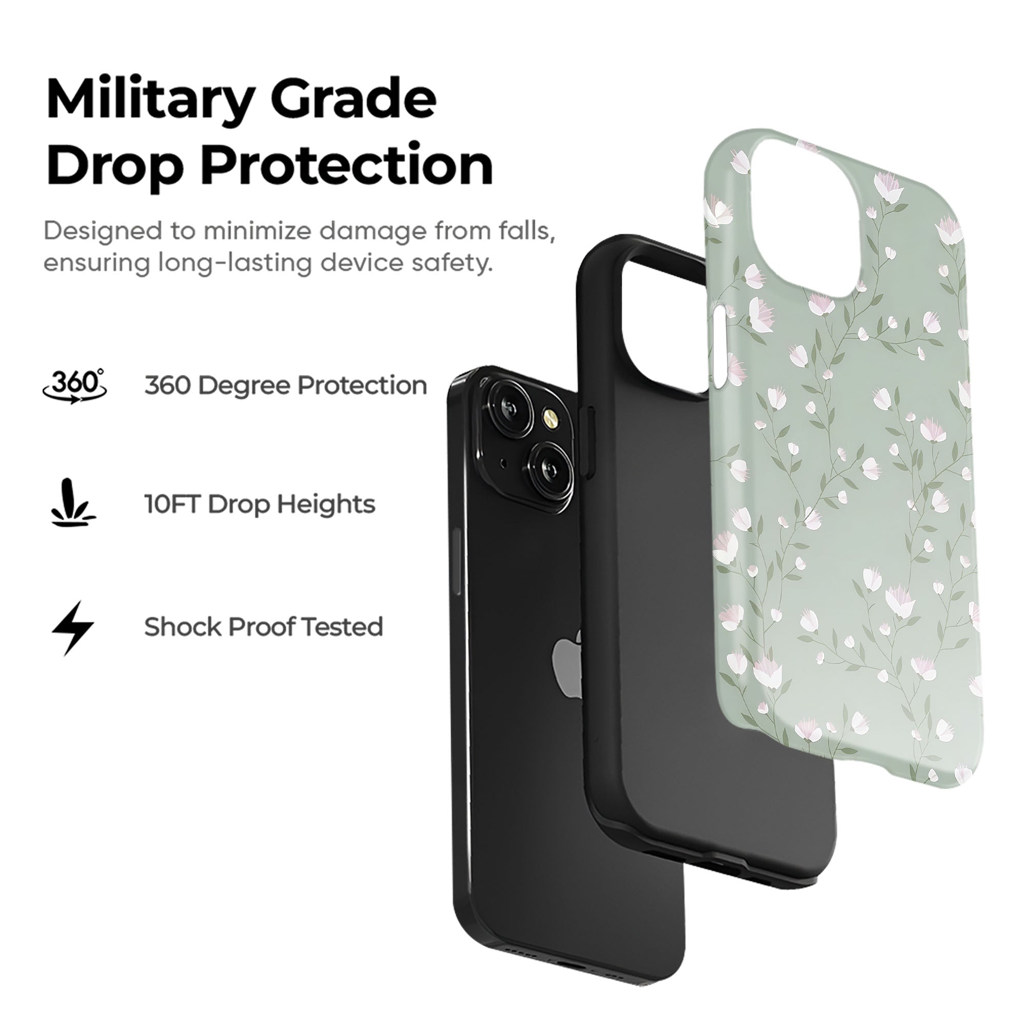 Mint Garden Tough Case