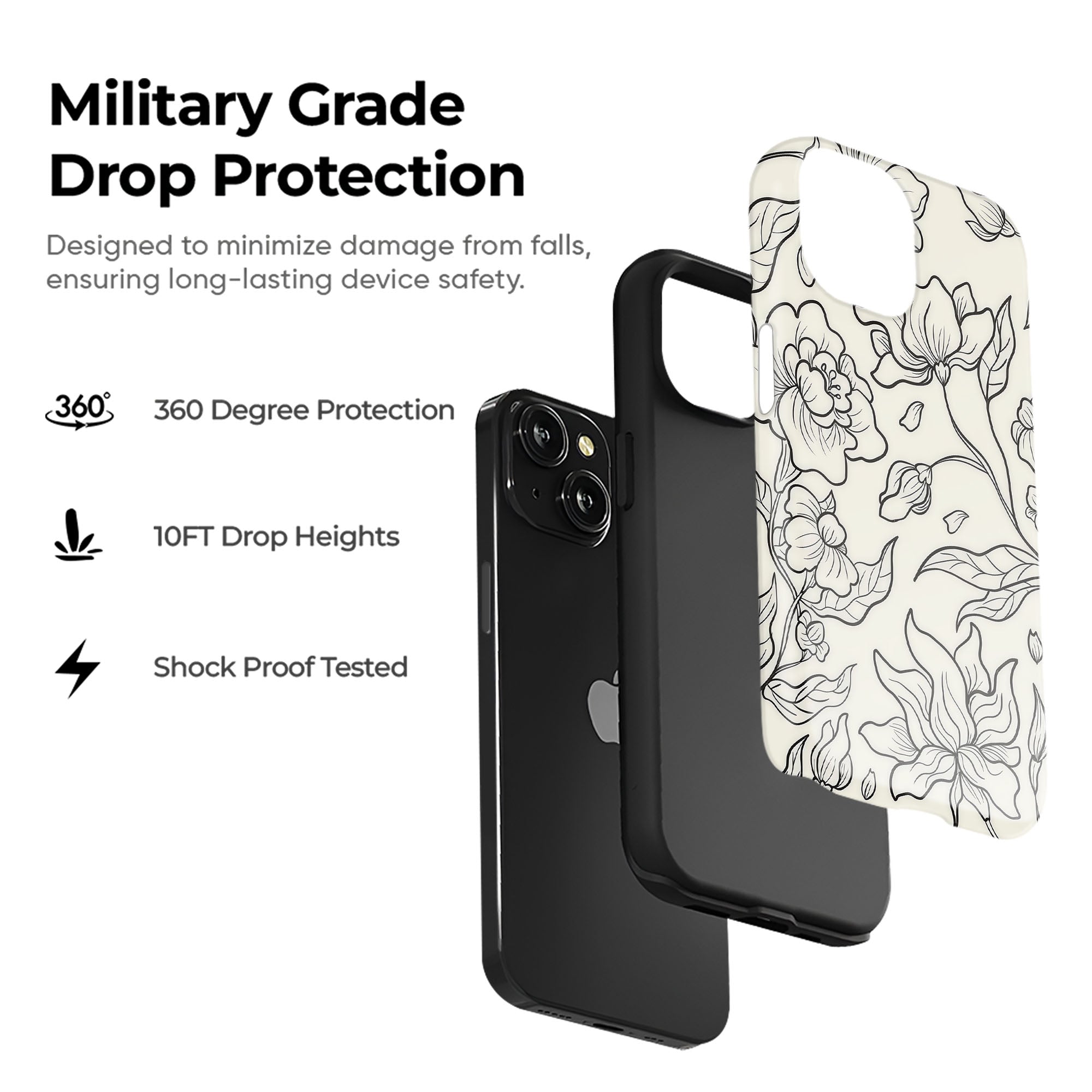 Bloom Engraving Tough Case
