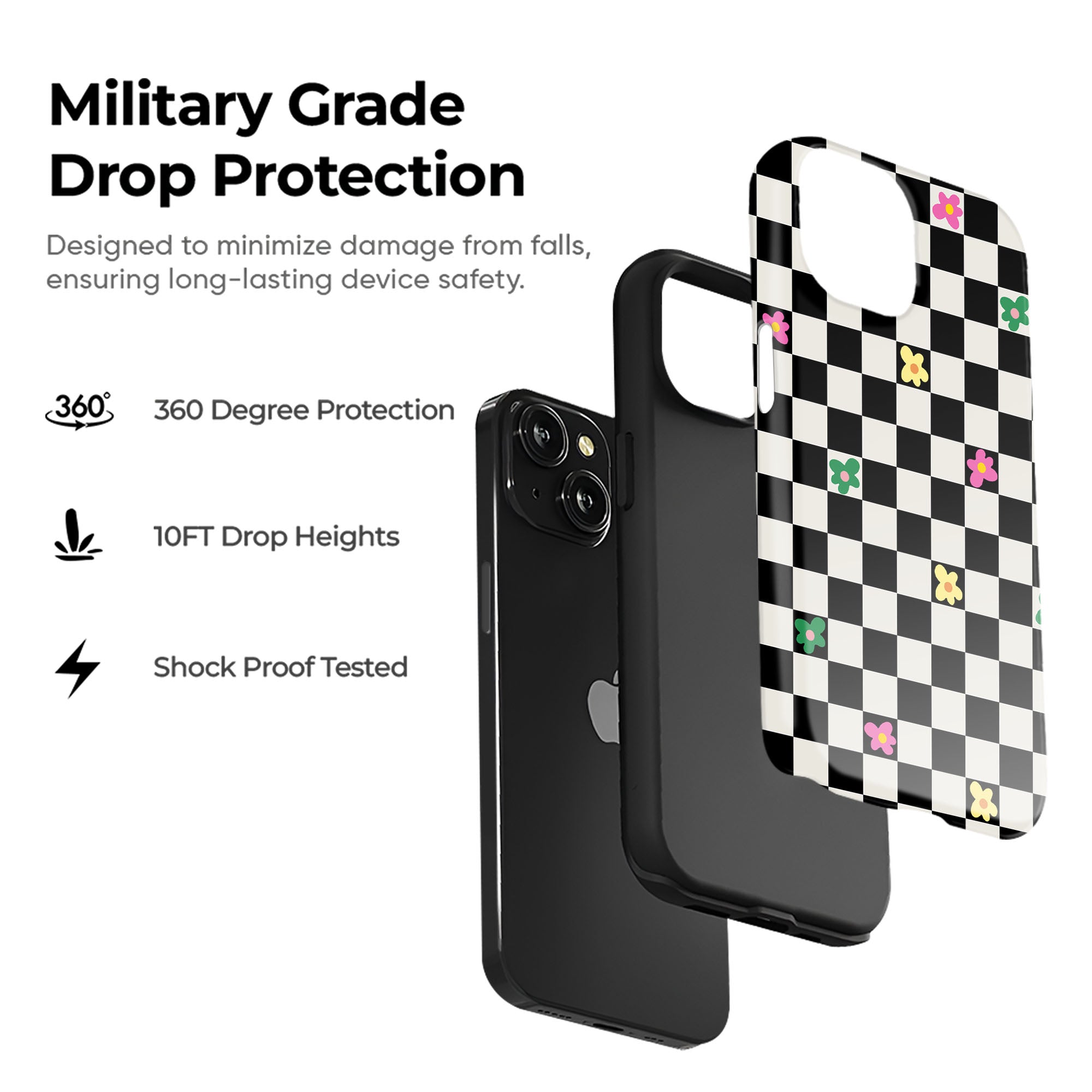 Flower Checkmate Tough Case