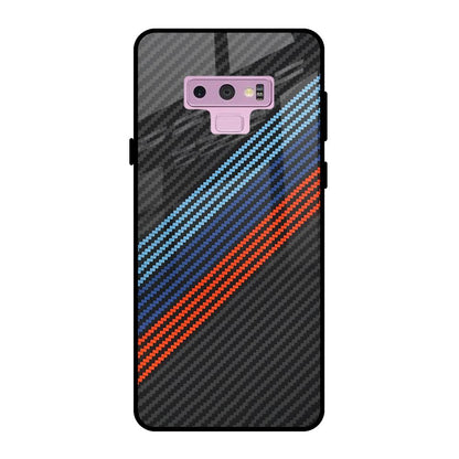 Carbon Inspired Samsung Galaxy Note 9 Glass Back Cover Online