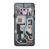 Retro Futuristic Samsung Galaxy Note 9 Glass Back Cover Online