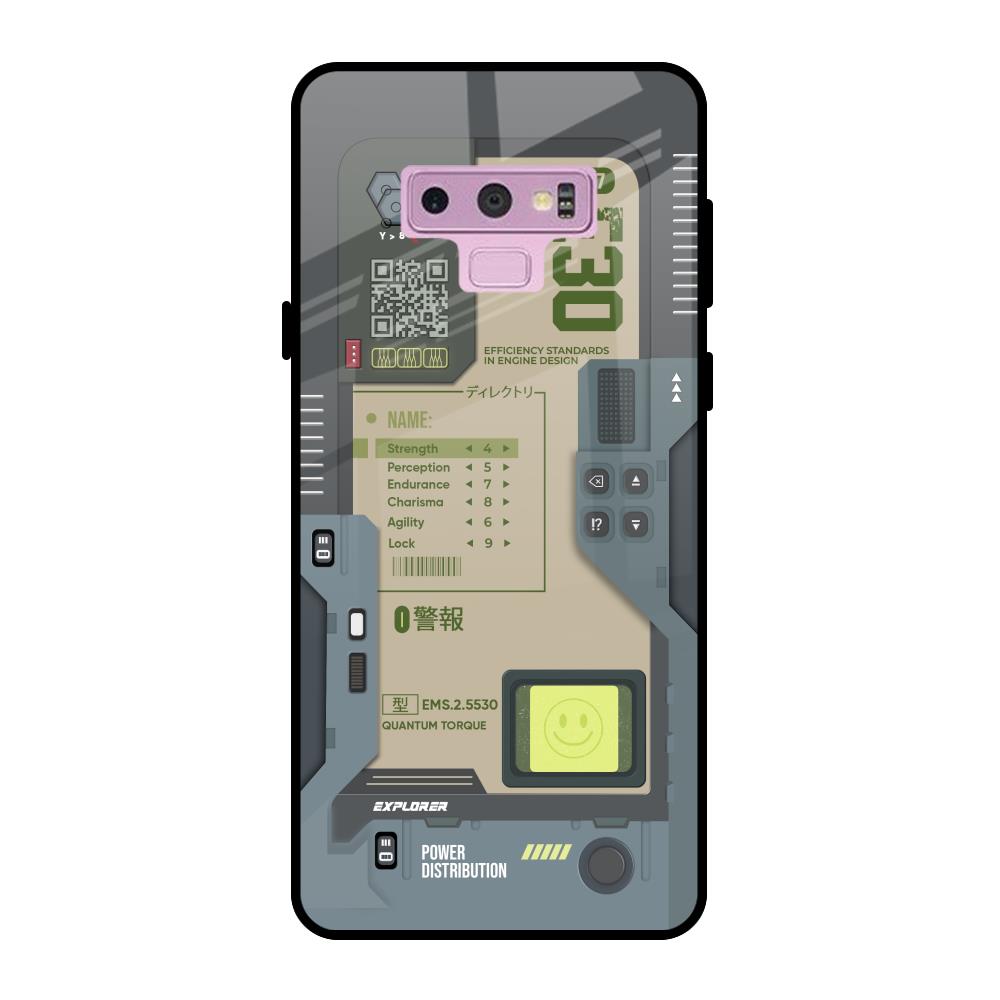 Art Station Samsung Galaxy Note 9 Glass Back Cover Online
