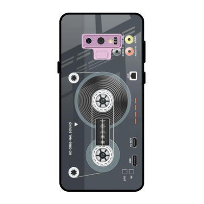 Retro Recorder Samsung Galaxy Note 9 Glass Back Cover Online
