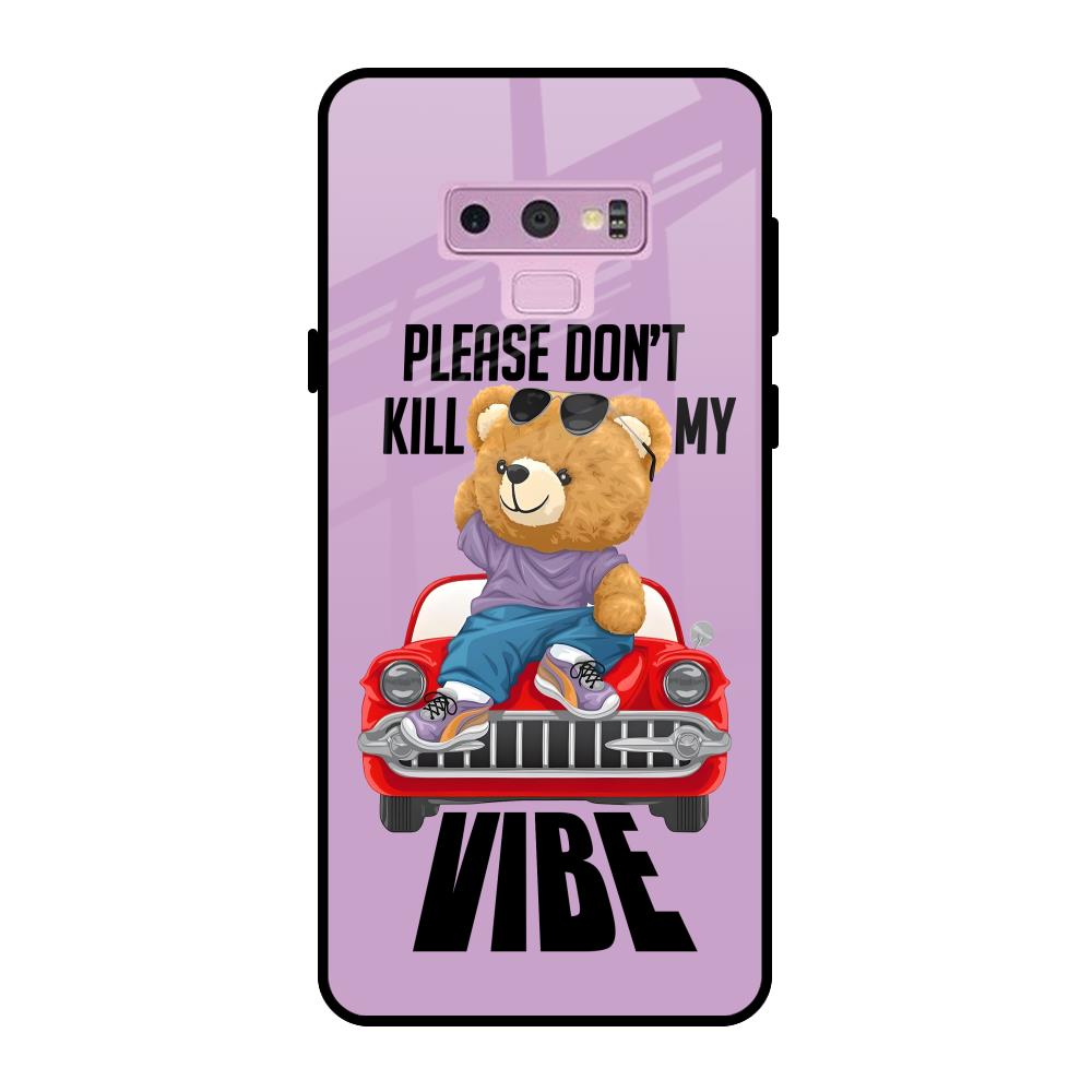 Don't Kill My Vibe Samsung Galaxy Note 9 Glass Back Cover Online