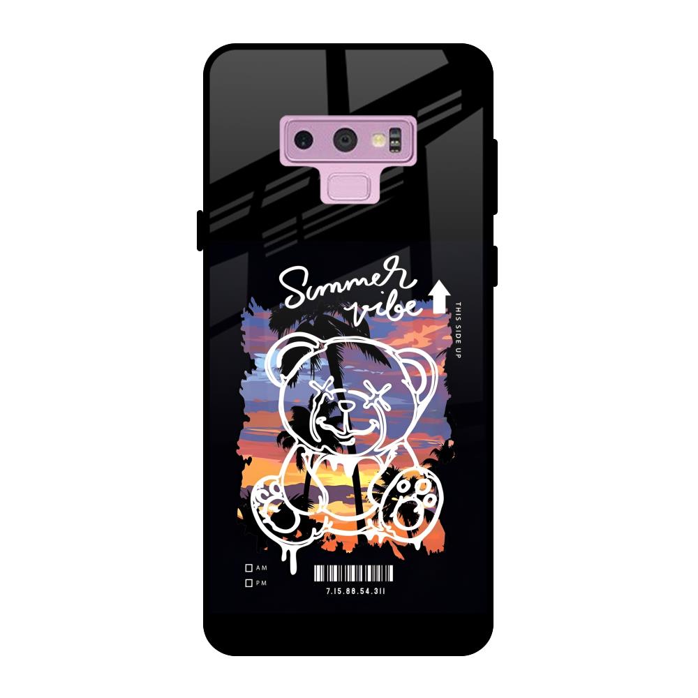 Summer Vibe Samsung Galaxy Note 9 Glass Back Cover Online