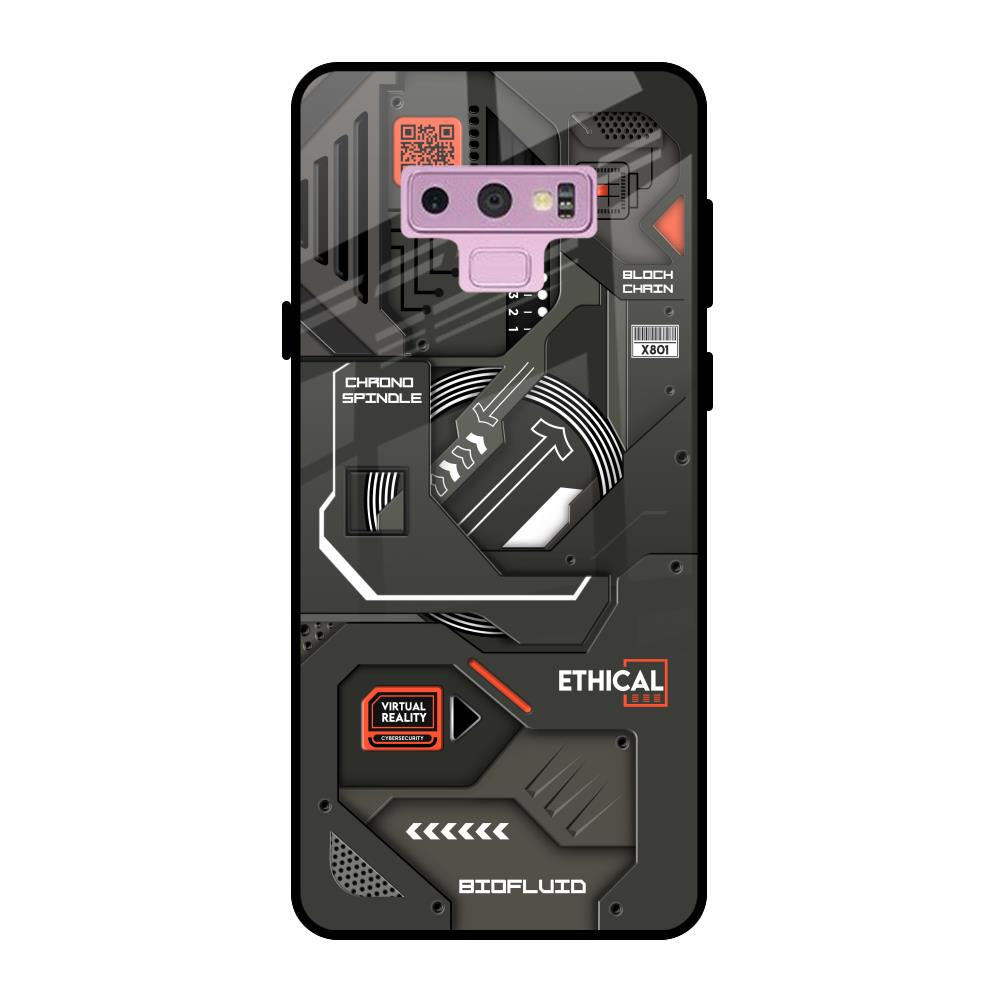 Tech Aesthetics Samsung Galaxy Note 9 Glass Back Cover Online