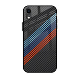 Carbon Inspired iPhone XR Glass Back Cover Online