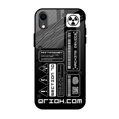 Futuristic Art iPhone XR Glass Back Cover Online