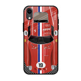 Racing Vintage iPhone XR Glass Back Cover Online