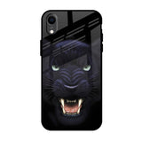 Angry Black Leopard iPhone XR Glass Back Cover Online