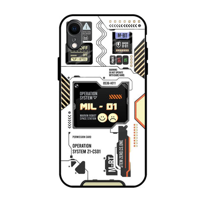 Tech Display iPhone XR Glass Back Cover Online