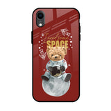 Astronaut Bear iPhone XR Glass Back Cover Online