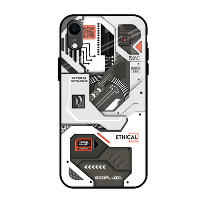 Explore Circuit iPhone XR Glass Back Cover Online