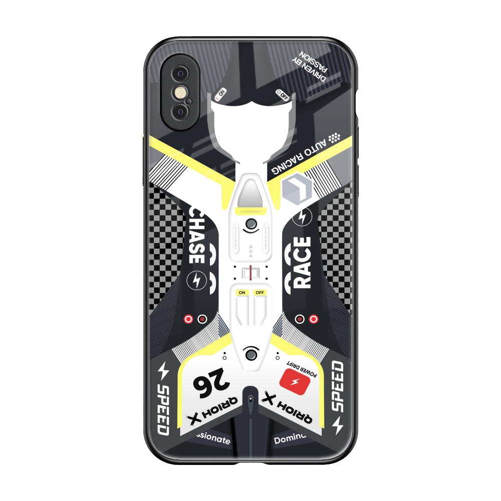 Car Enthusiast iPhone XS Glass Back Cover Online
