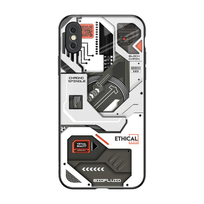 Explore Circuit iPhone XS Glass Back Cover Online