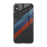 Carbon Inspired iPhone XS Max Glass Back Cover Online